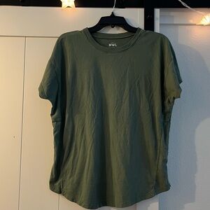 Madewell Green T-Shirt (M)
